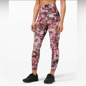 Lululemon wunder train high rise tight urbantricity multi size 10